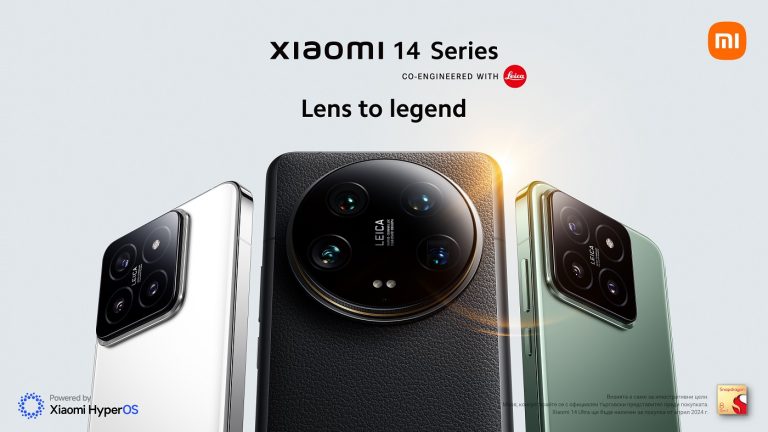 Xiaomi представя серията Xiaomi 14 на международния пазар с последно поколение оптика на Leica и операционна система Xiaomi HyperOS
