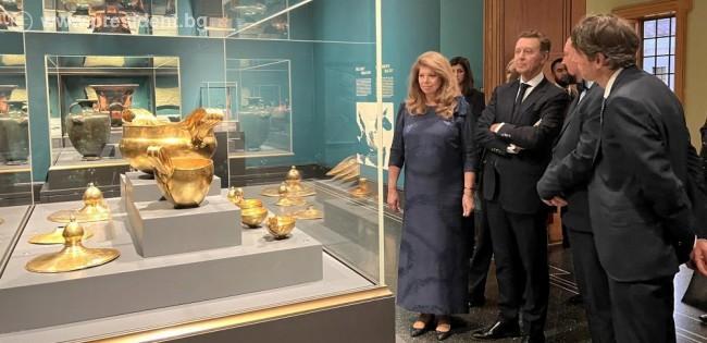 Златни съкровища на траките стигнаха до изложба в САЩ